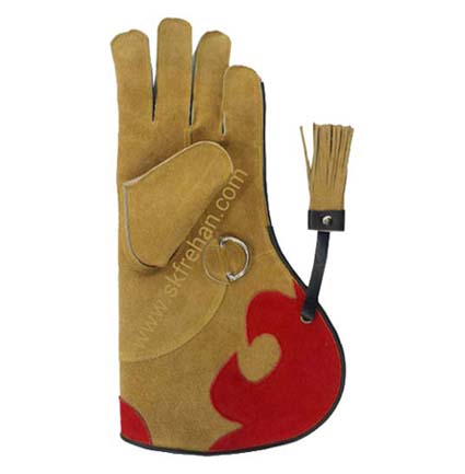 Falconry Leather Gloves.